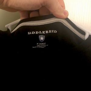 Long sleeve, black, saddlebred t-shirt